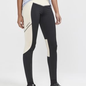 Women's ADV Essence Warm Tights - BLACK-ECRU