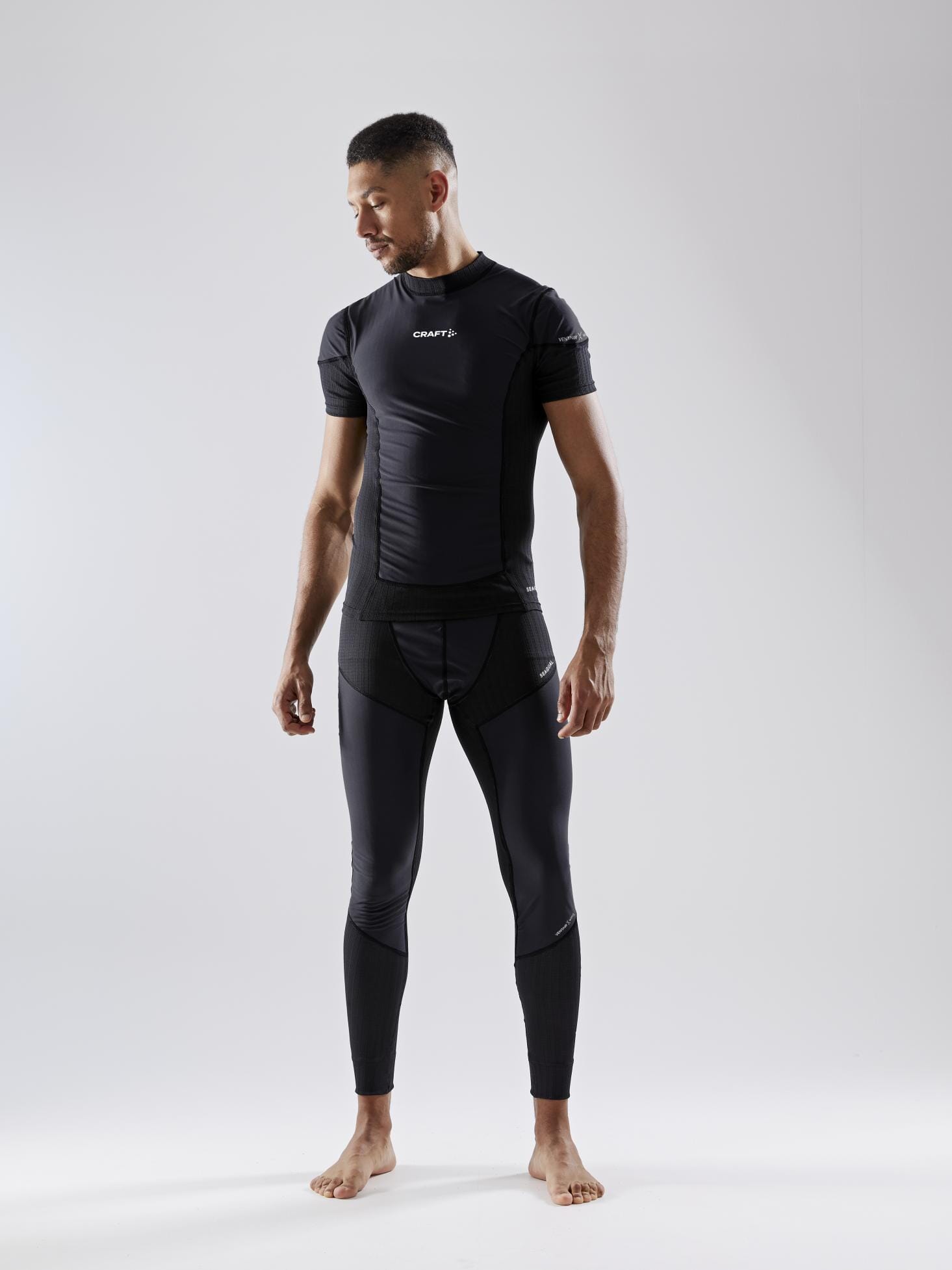 Men's Active Extreme X Wind SS - Black/Granite - Image 4