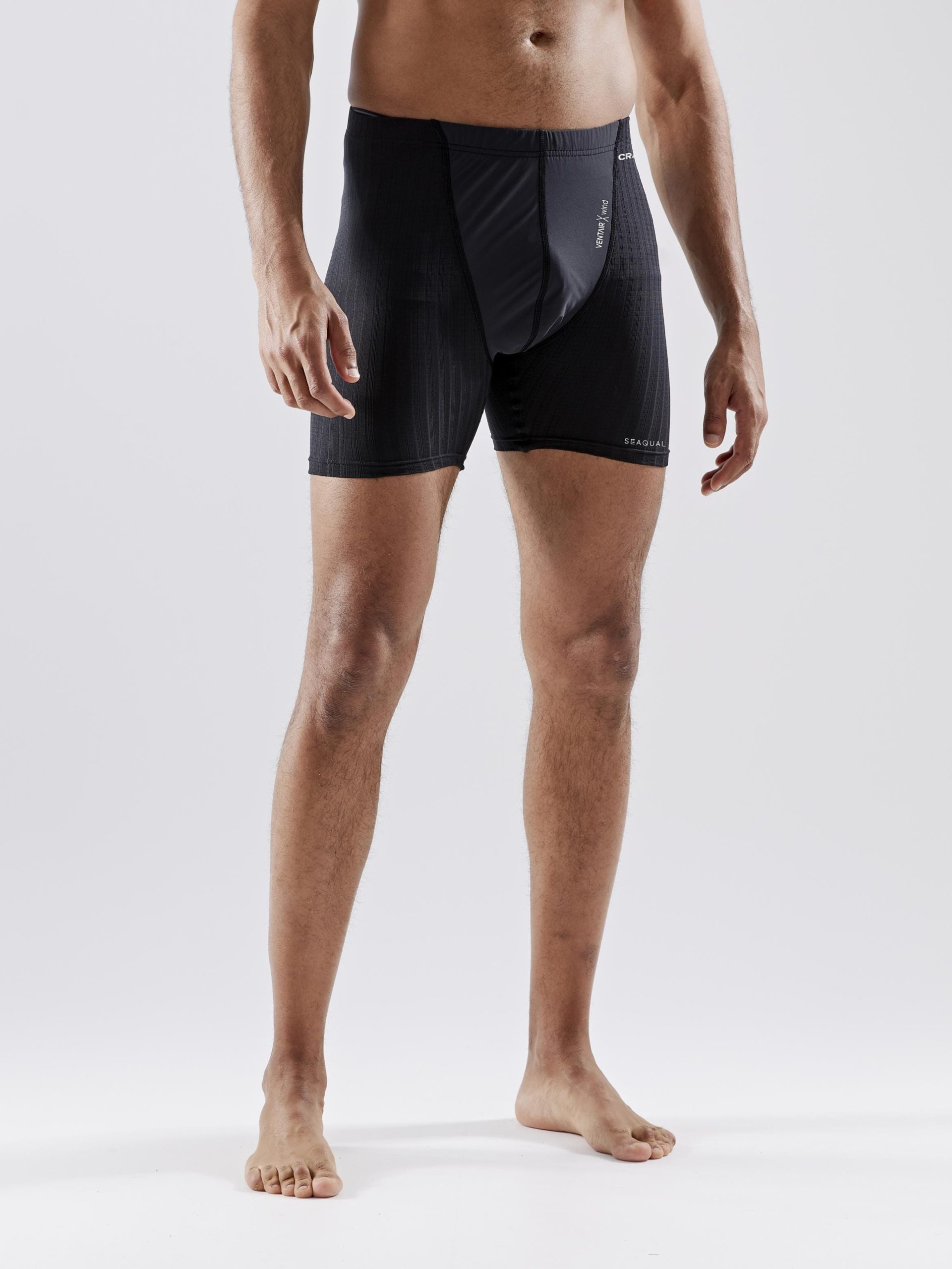 Men's Active Extreme X Wind Boxer - Black/Granite