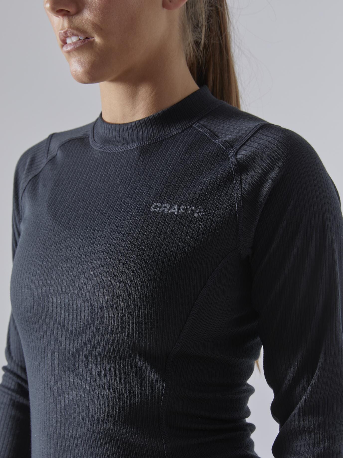 Women's Core Dry Baselayer Set - Black - Image 4