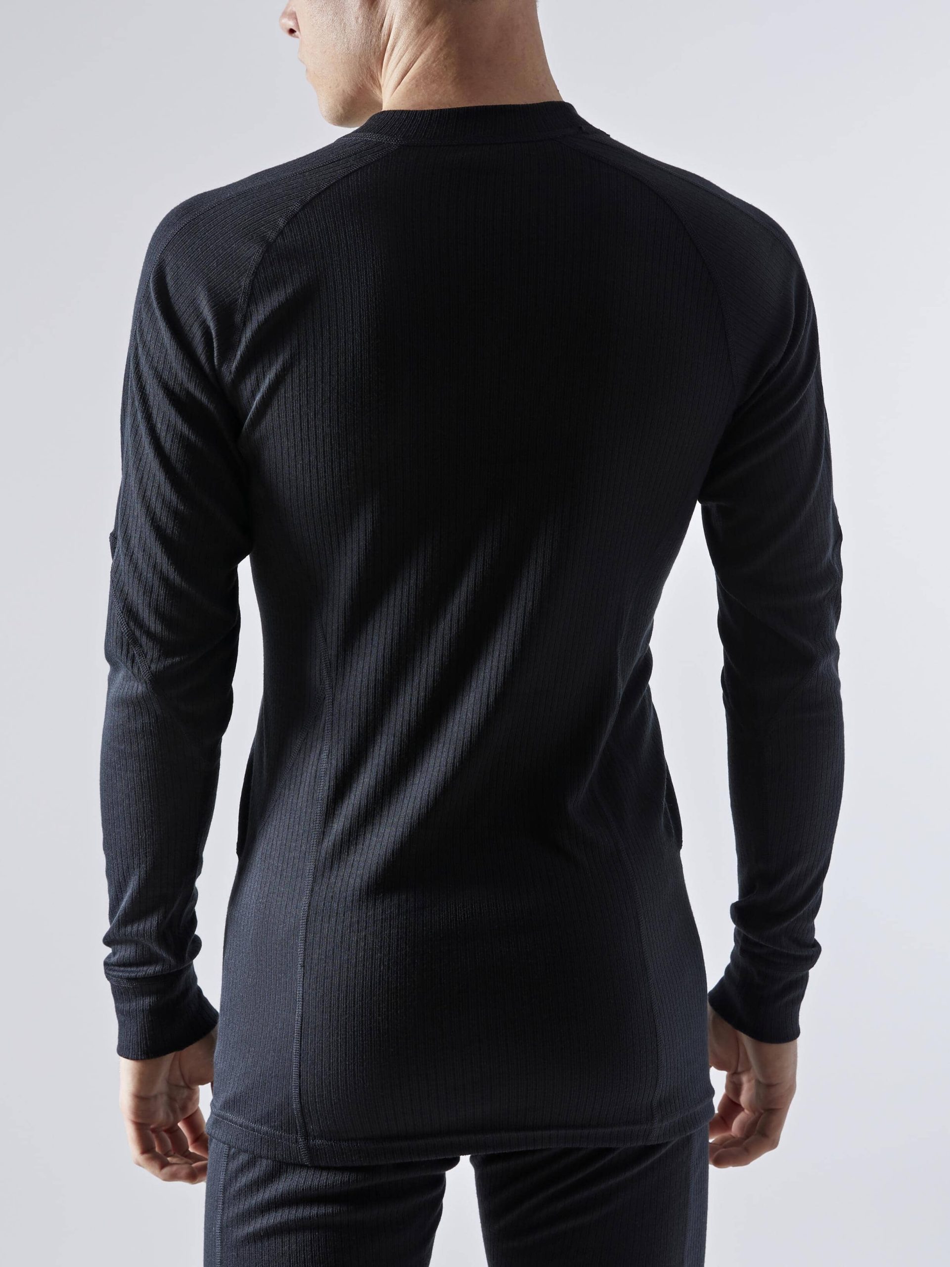 Men's Core Dry Baselayer Set - Black - Image 6