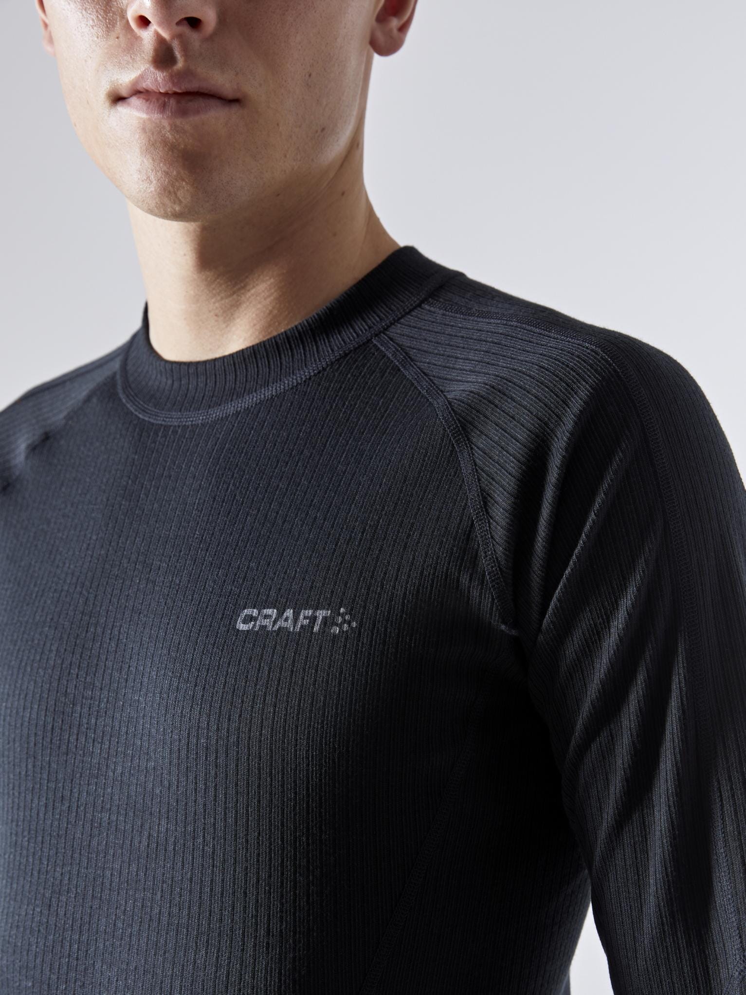 Men's Core Dry Baselayer Set - Black - Image 7