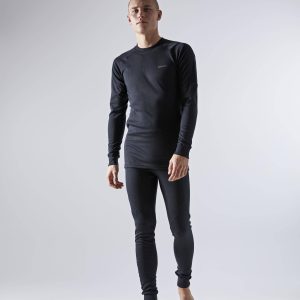 Men's Core Dry Baselayer Set - Black