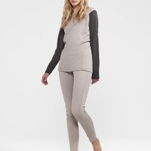 Women's Core Warm Baselayer Set - CLAY-GRANITE