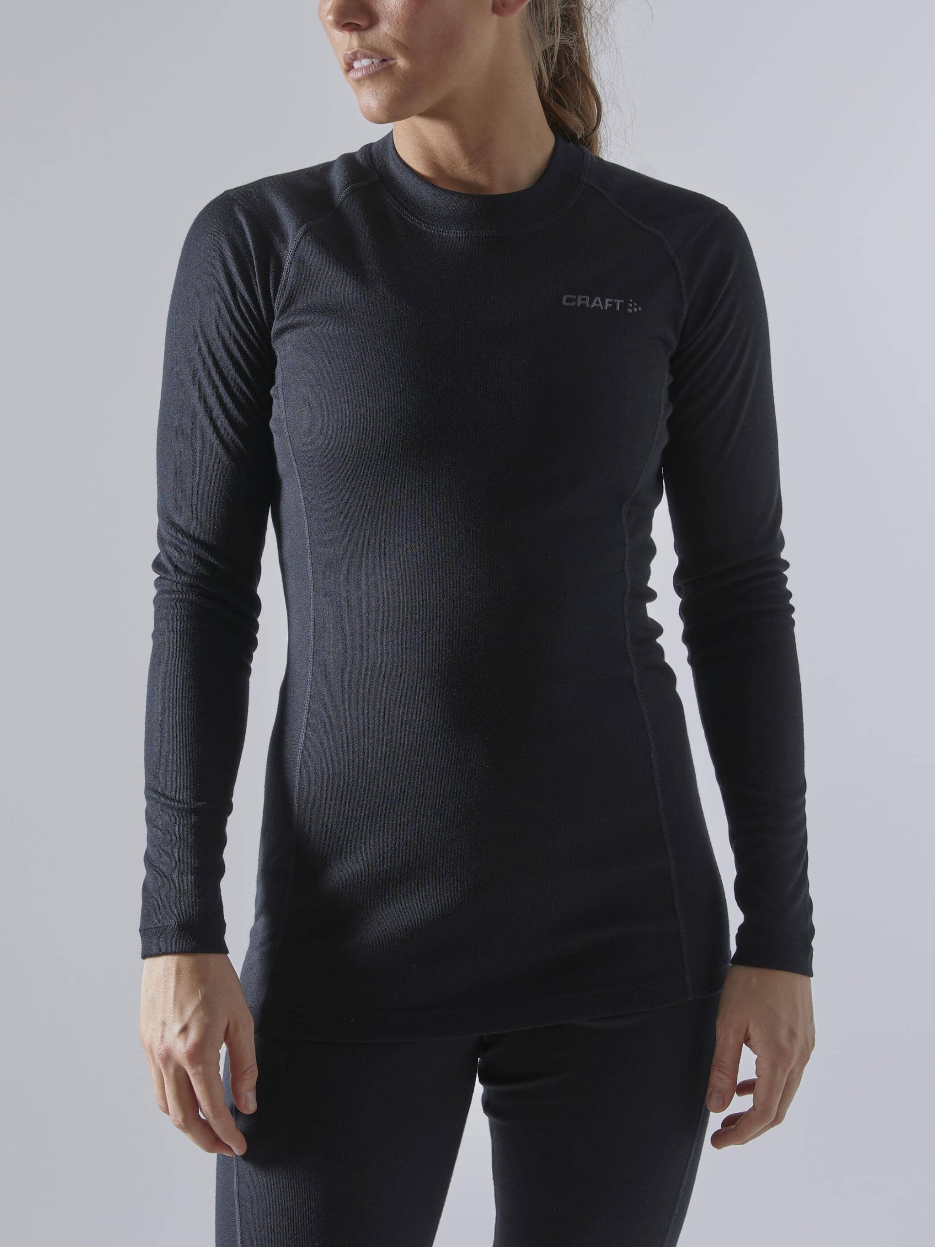 Women's Core Warm Baselayer Set - Black - Image 2