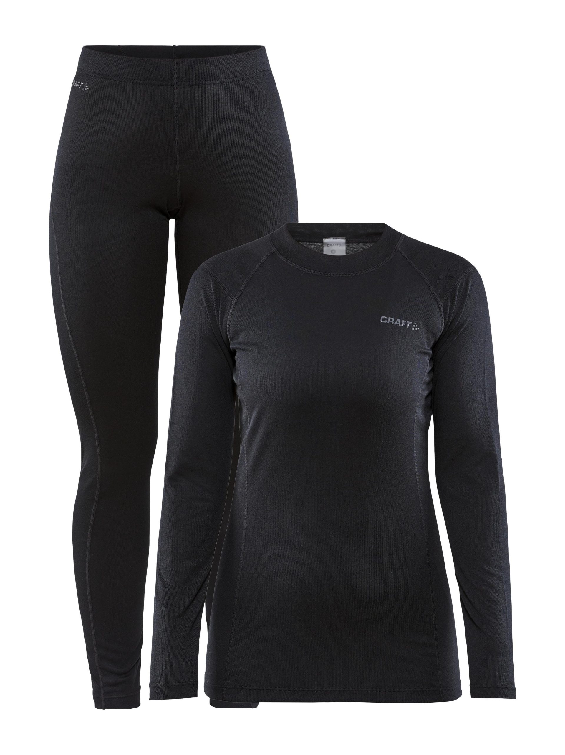 Women's Core Warm Baselayer Set - Black - Image 8