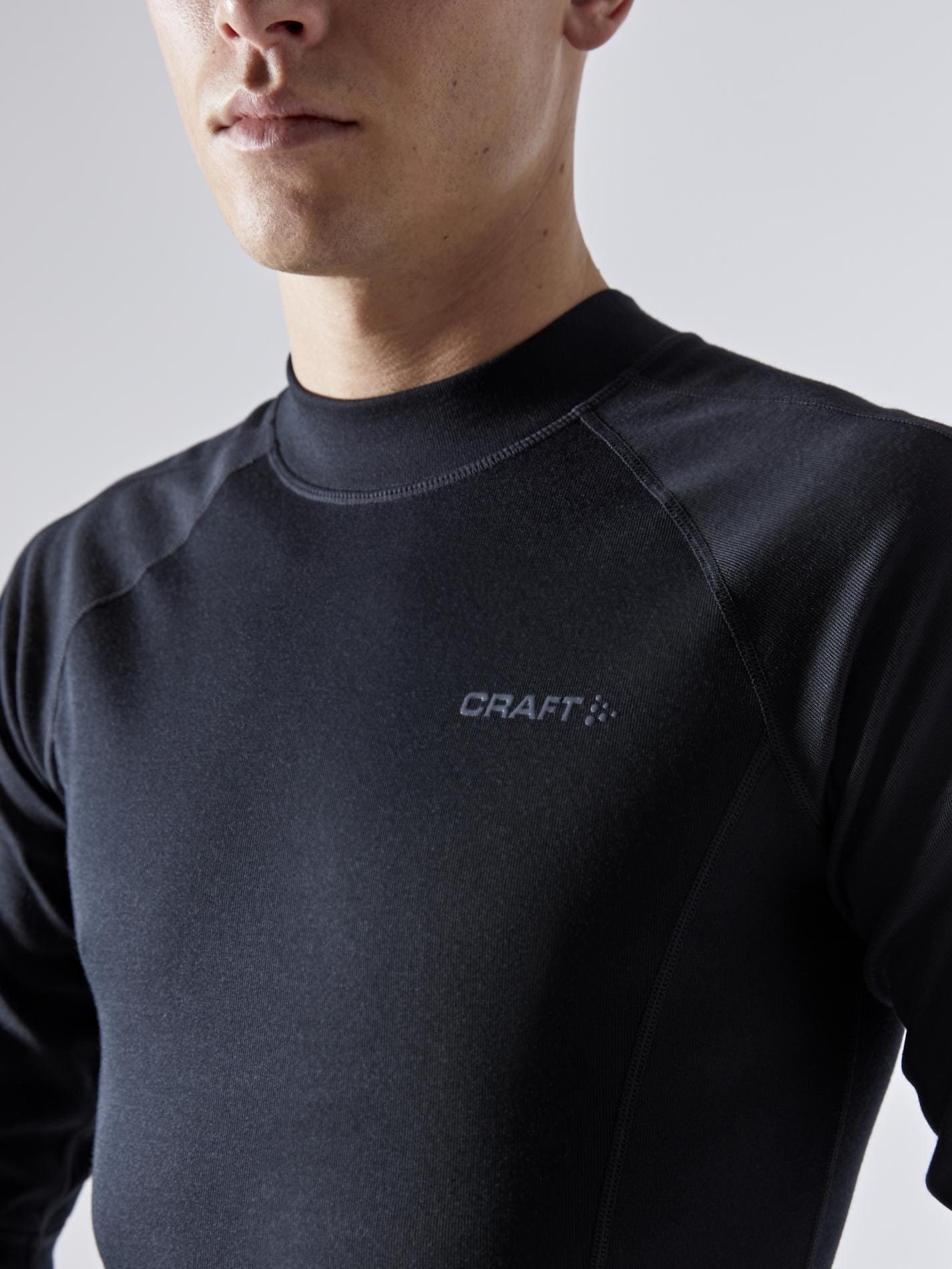 Men's Core Warm Baselayer Set - Black - Image 4