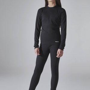 Kid's Core Dry Baselayer Set - Black