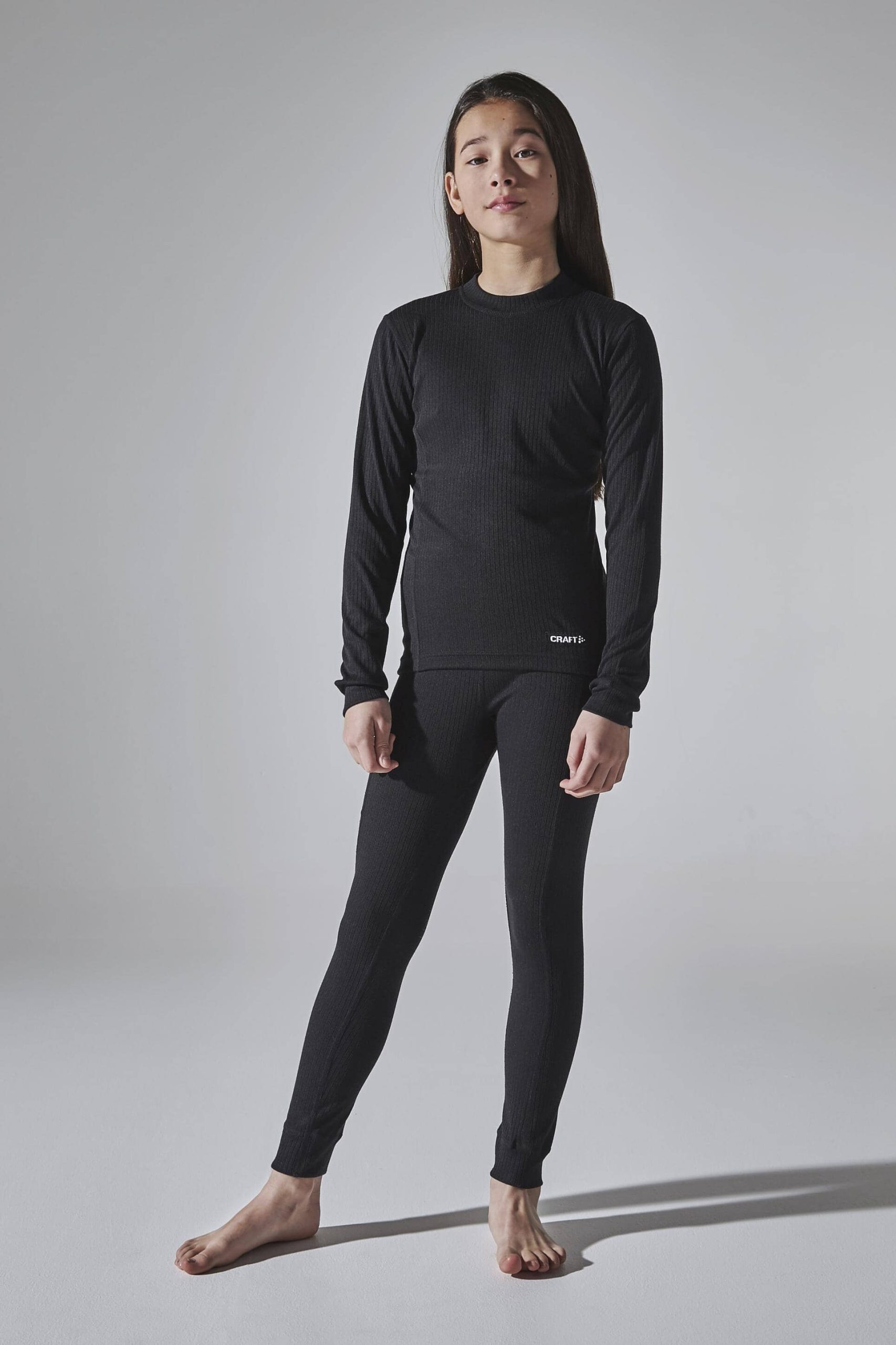 Kid's Core Dry Baselayer Set - Black