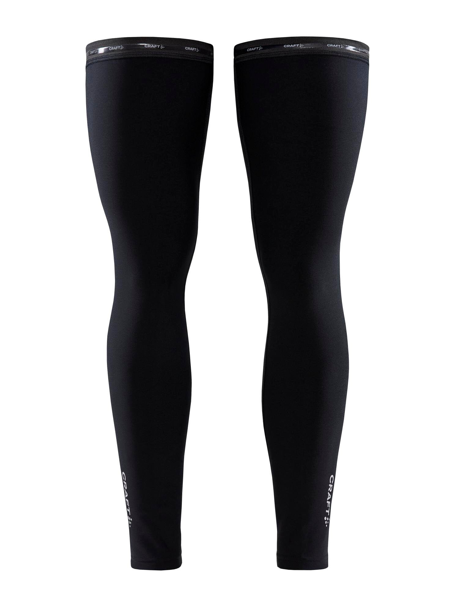 Unisex ADV Lumen Leg Warmer - Black/Silver Reflective