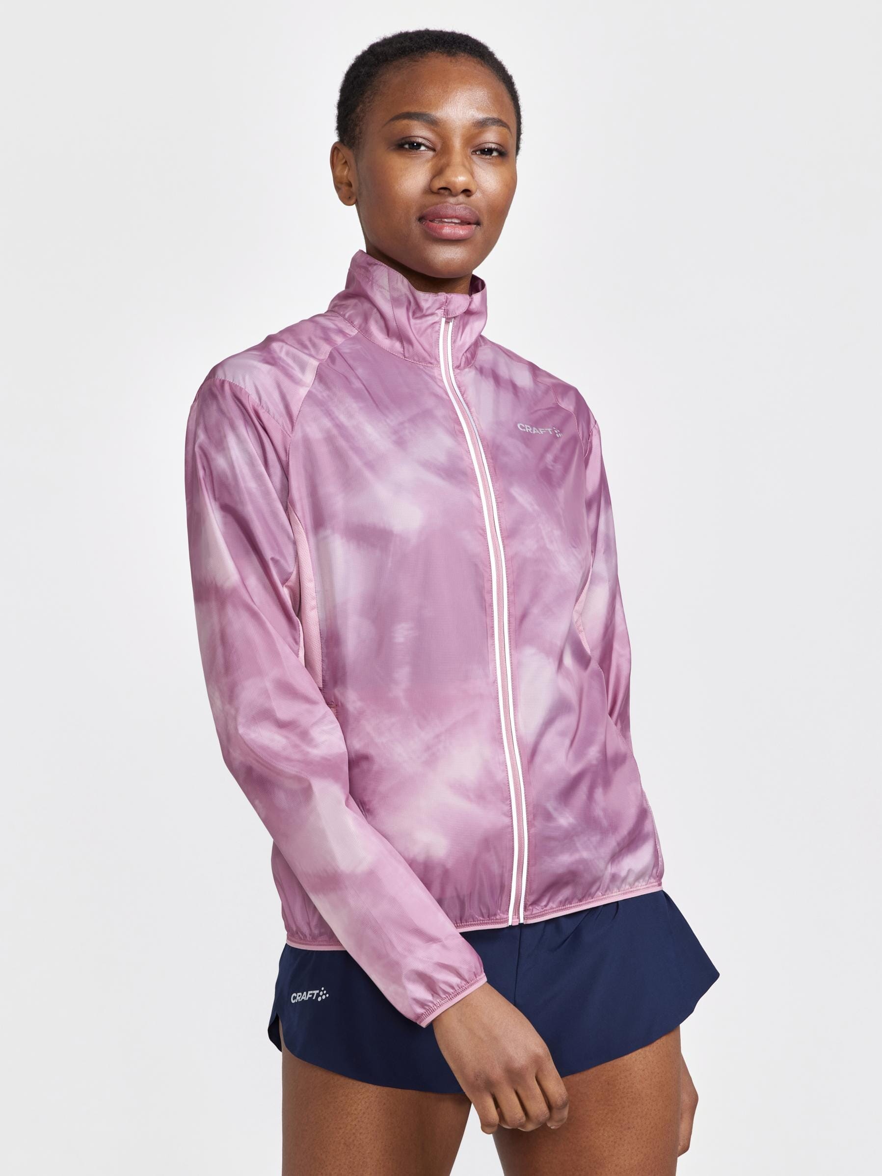Women's Pro Hypervent Running Jacket - DAWN-MULTI