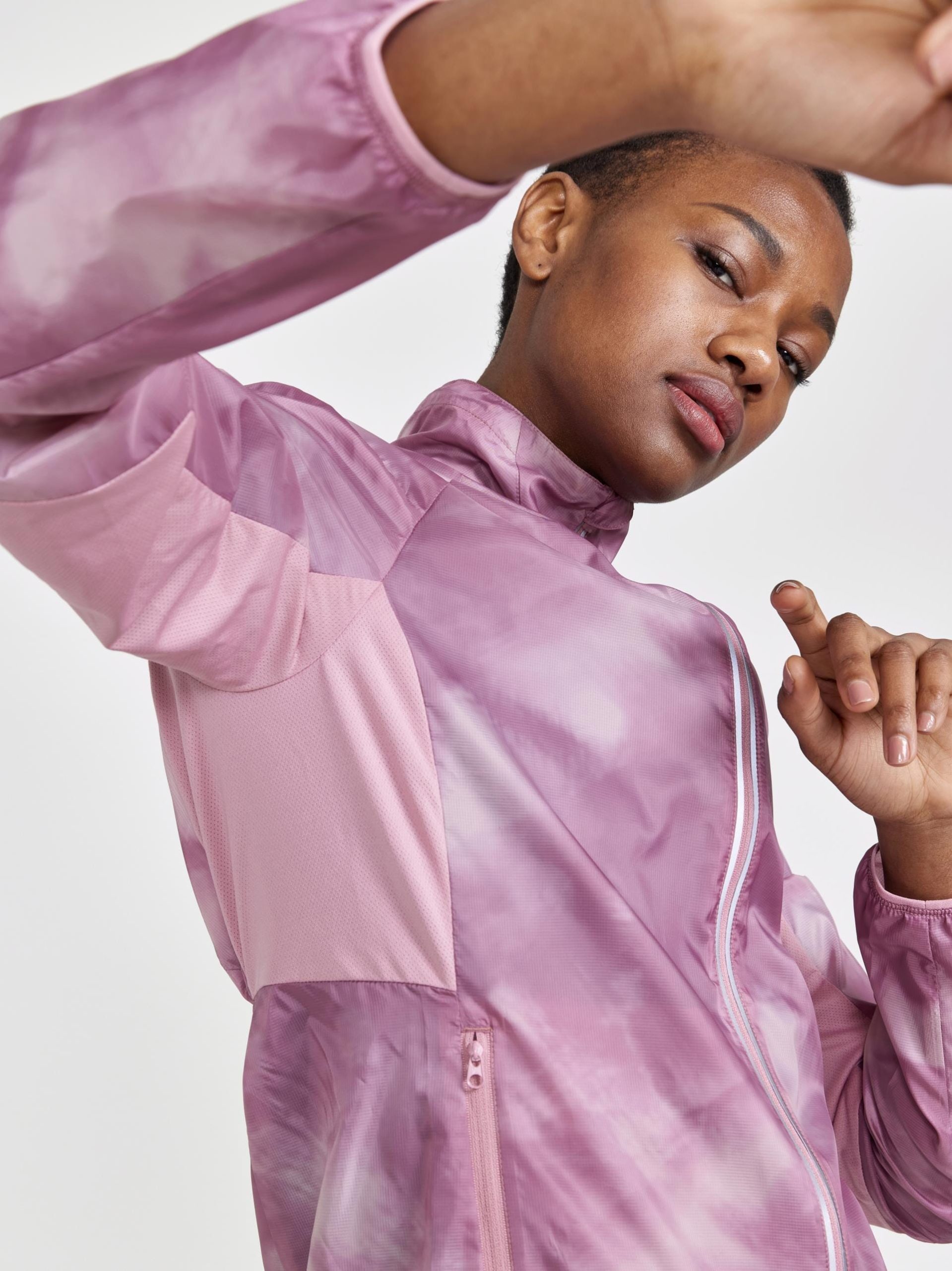 Women's Pro Hypervent Running Jacket - DAWN-MULTI - Image 4
