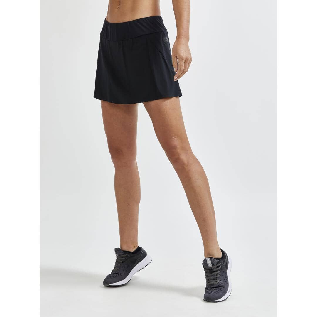 Women's Pro Hypervent 2In1 Running Skirt - Black - Image 2