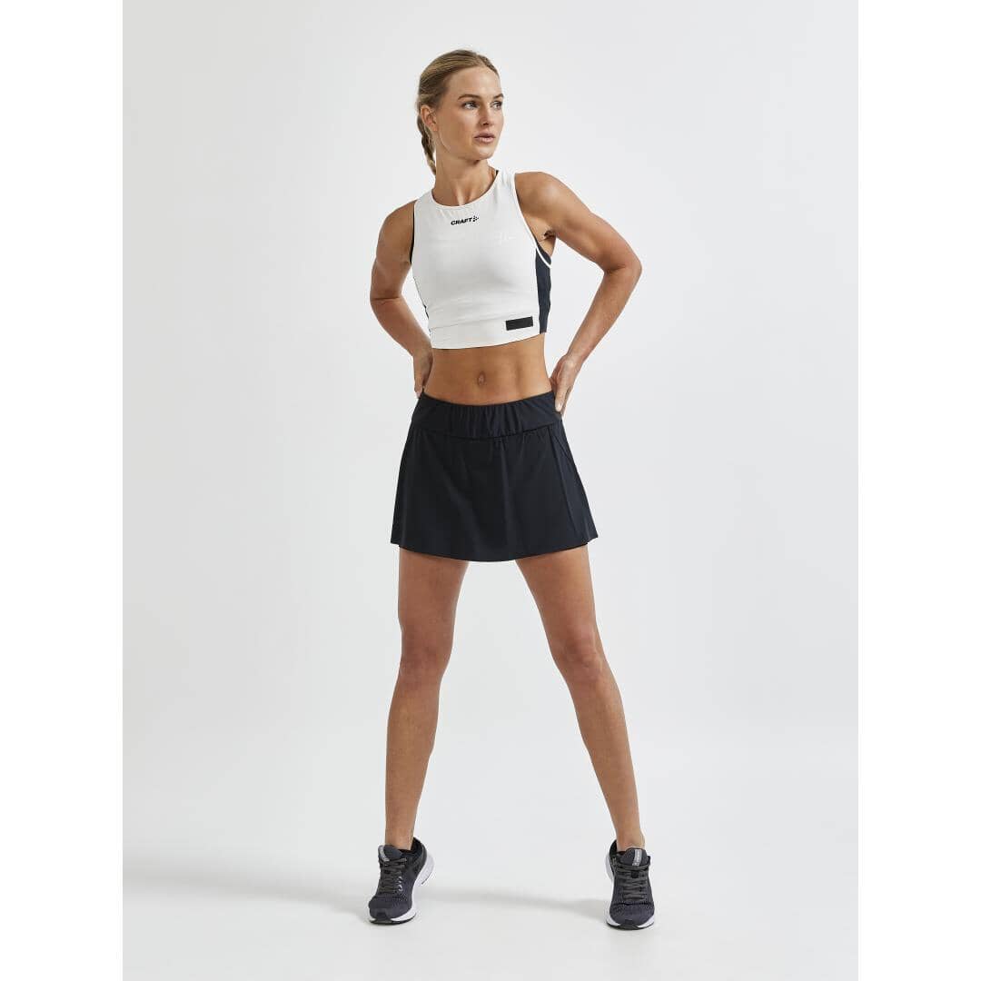 Women's Pro Hypervent 2In1 Running Skirt - Black - Image 5