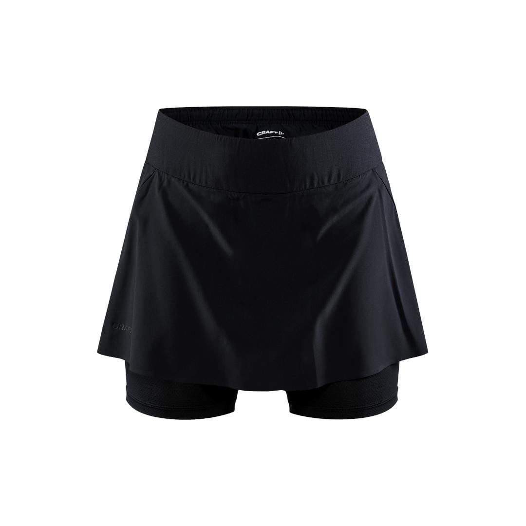 Women's Pro Hypervent 2In1 Running Skirt - Black