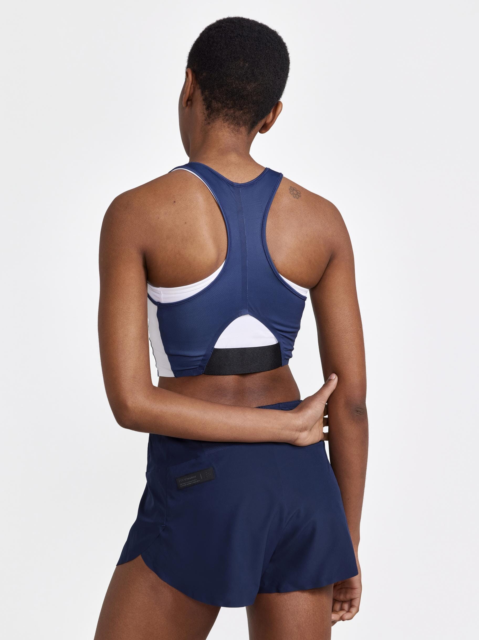 Women's Pro Hypervent Running Cropped Top - BLAZE-FLEX - Image 2
