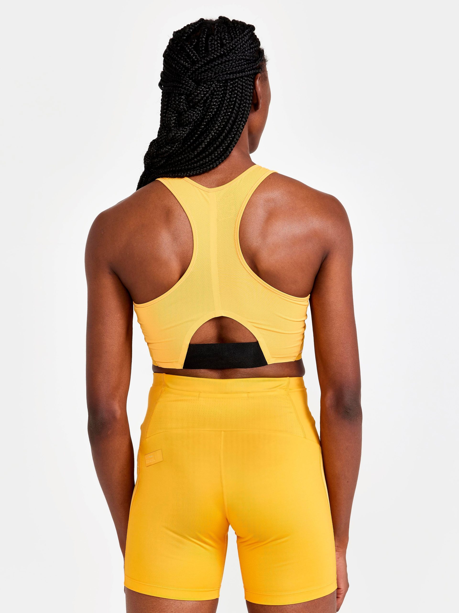 Women's Pro Hypervent Running Cropped Top - CALM - Image 2