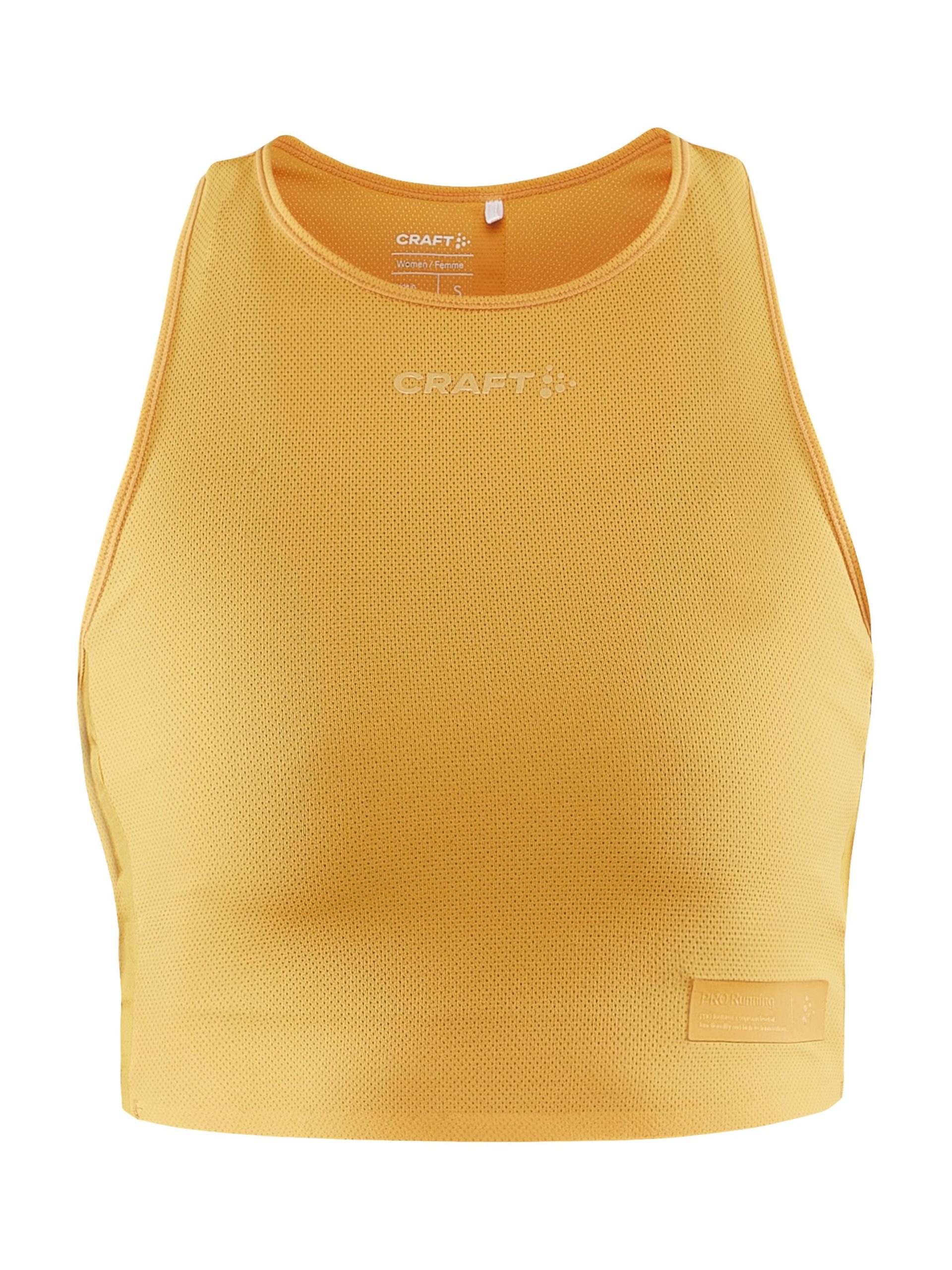 Women's Pro Hypervent Running Cropped Top - CALM - Image 6