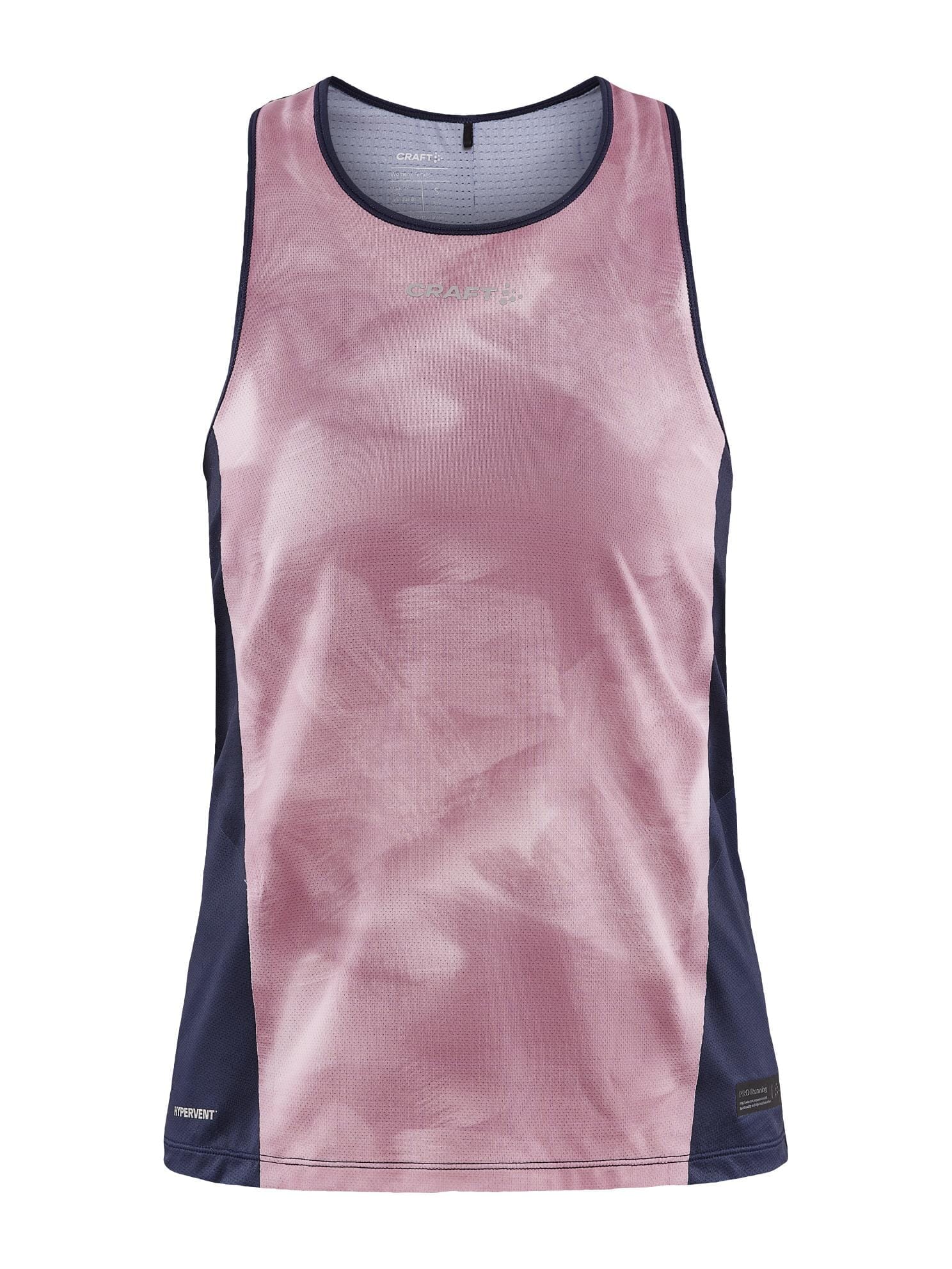 Women's Pro Hypervent Running Singlet - BLAZE/MULTI - Image 6