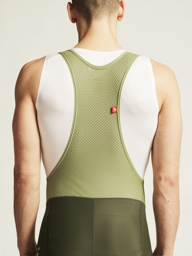 Men's ADV Endur Cycling Bib Shorts - Juniper/Forest Green - Image 6