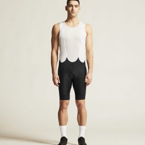 Men's ADV Endur Cycling Bib Shorts - Black/White