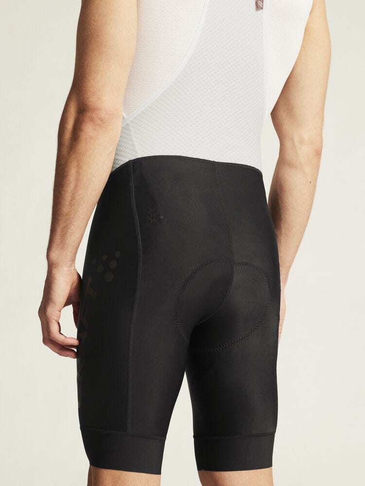 Men's ADV Endur Cycling Bib Shorts - Black/White - Image 5