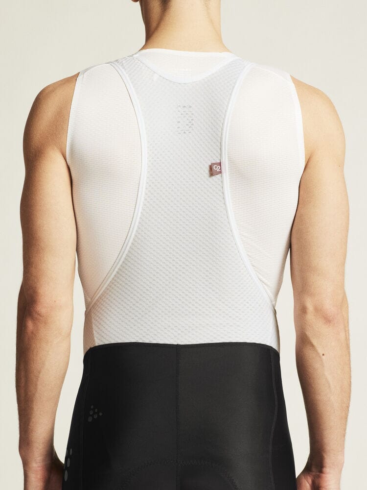Men's ADV Endur Cycling Bib Shorts - Black/White - Image 6