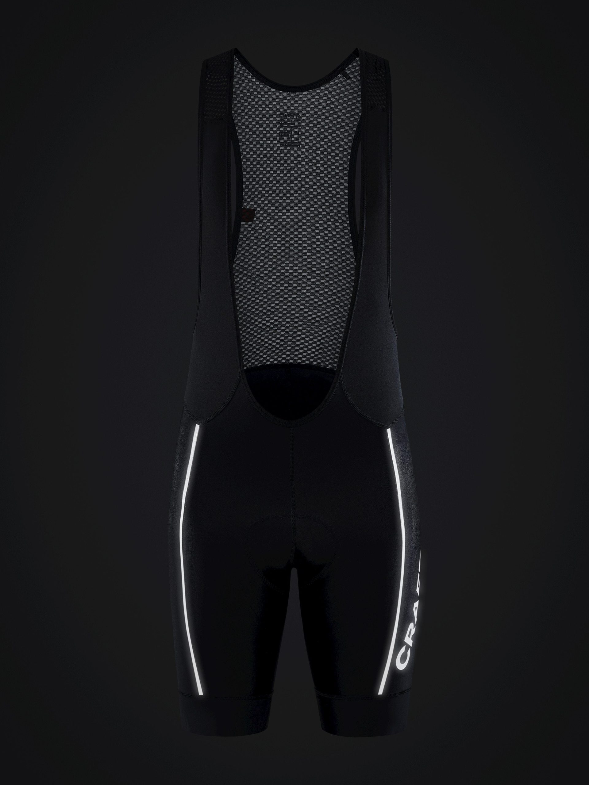 Men's ADV Endur Lumen Cycling Bib Shorts - Black - Image 5