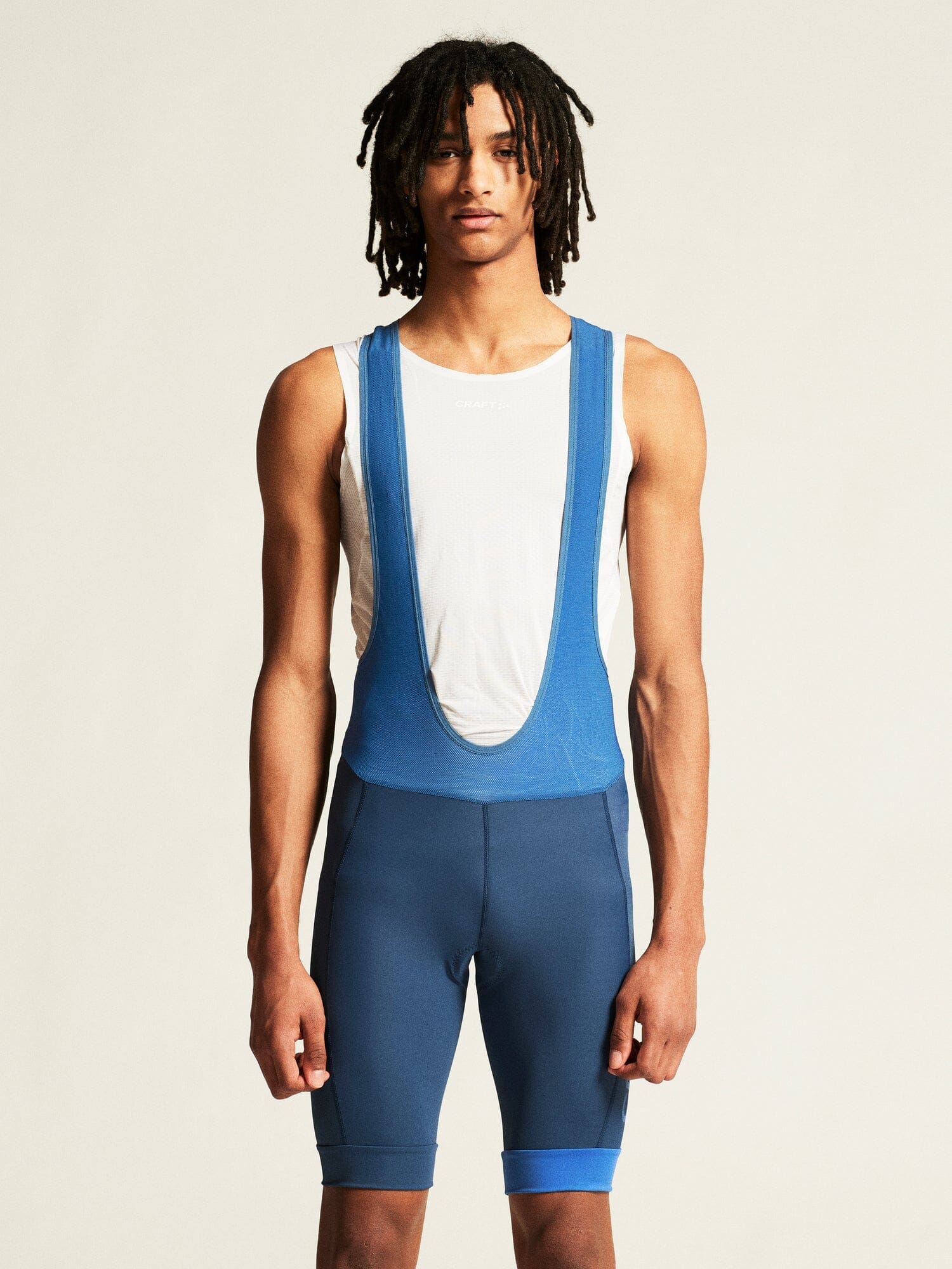 Men's Core Endur Bib Shorts - LAKE/WATER
