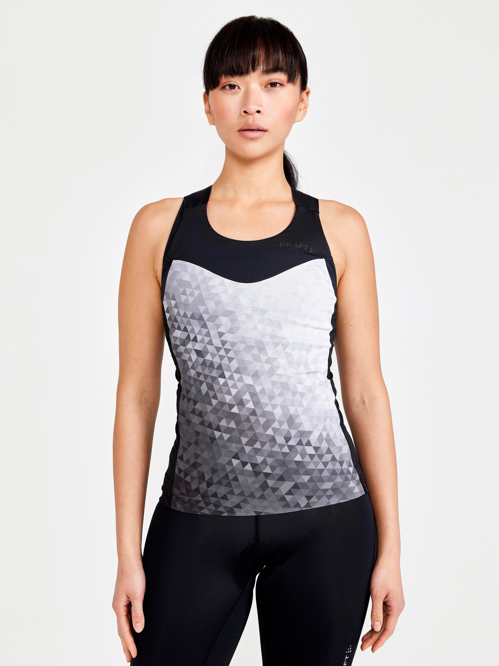 Women's ADV Endur Cycling Singlet - MULTI/BLACK