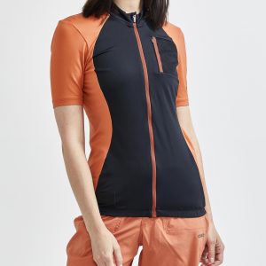 Women's ADV OFFroad Jersey - BLACK/TERRACOT