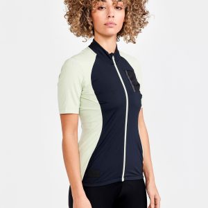 Women's ADV OFFroad Jersey - BLACK-CELADON