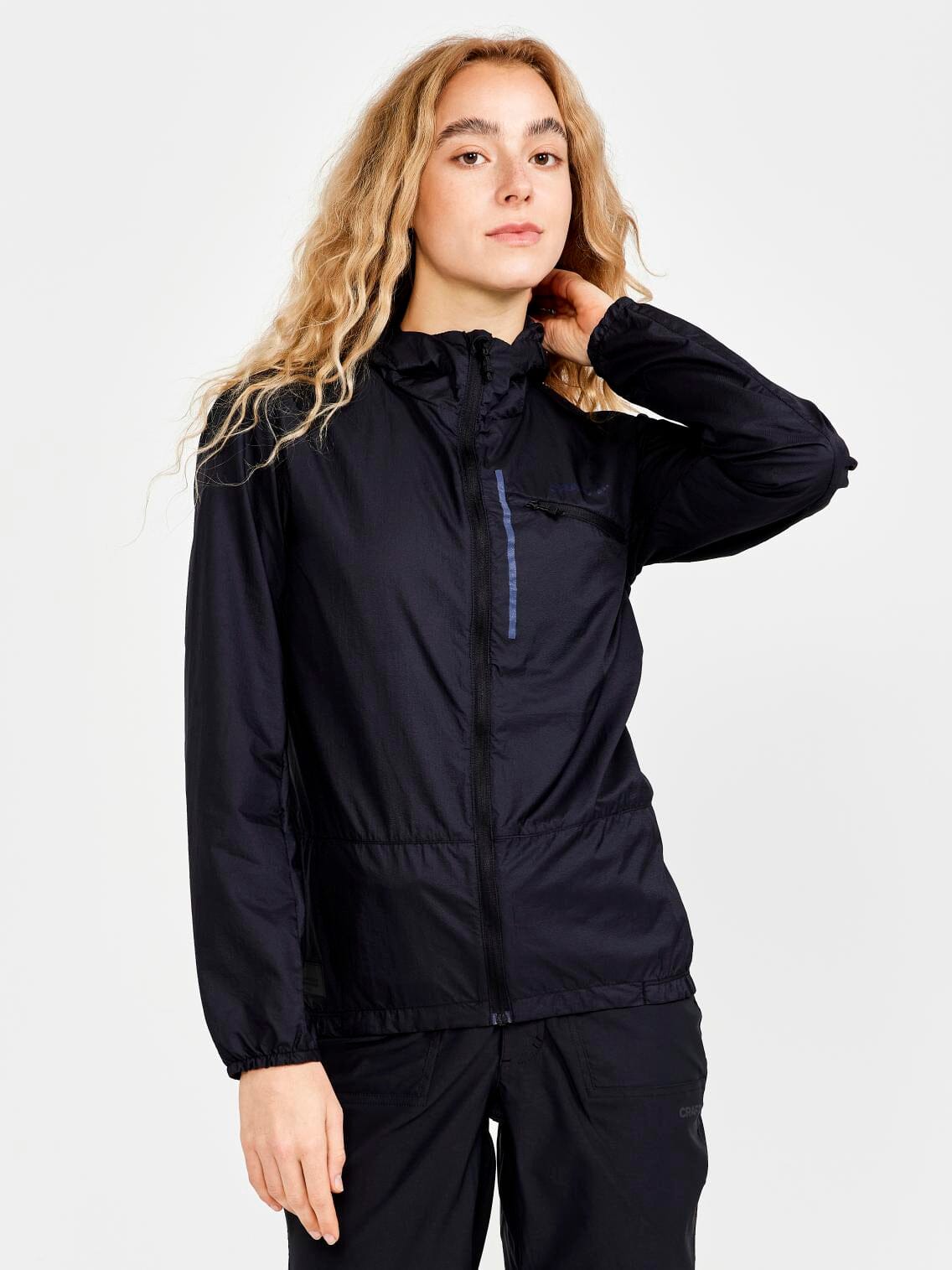 Women's ADV Gravel Wind Jacket - Black