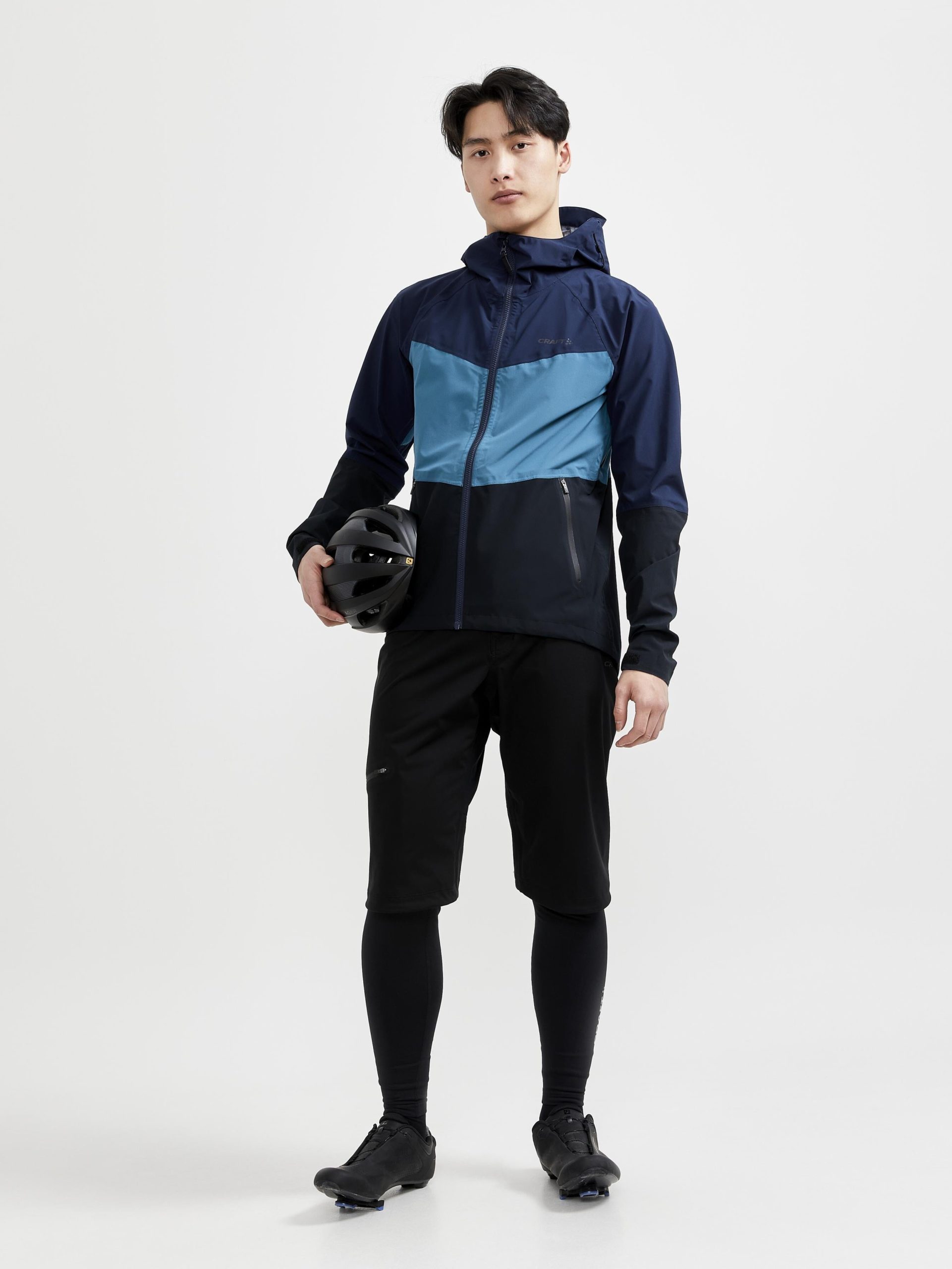 Men's ADV OFFroad Hydro Cycling Jacket - BLAZE/BLACK - Image 7