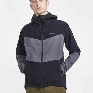 Men's ADV OFFroad Hydro Cycling Jacket - Black/Granite
