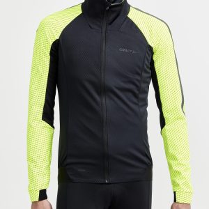 Men's ADV Lumen SubZ Cycling Jacket - Black/Flumino