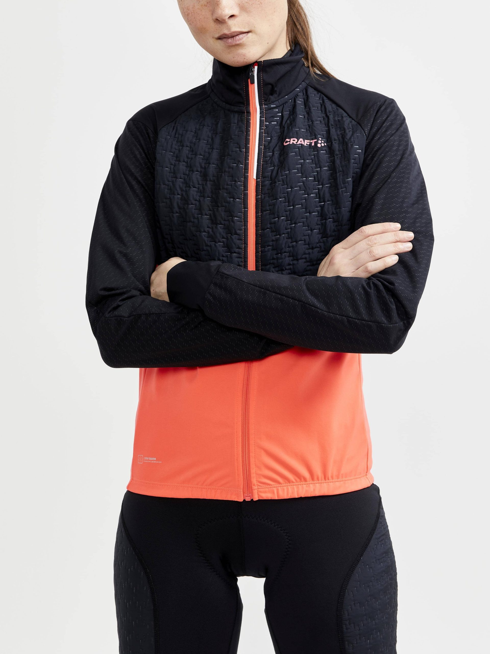 Women's ADV SubZ Lumen Cycling Jacket - BLACK/SHOCK