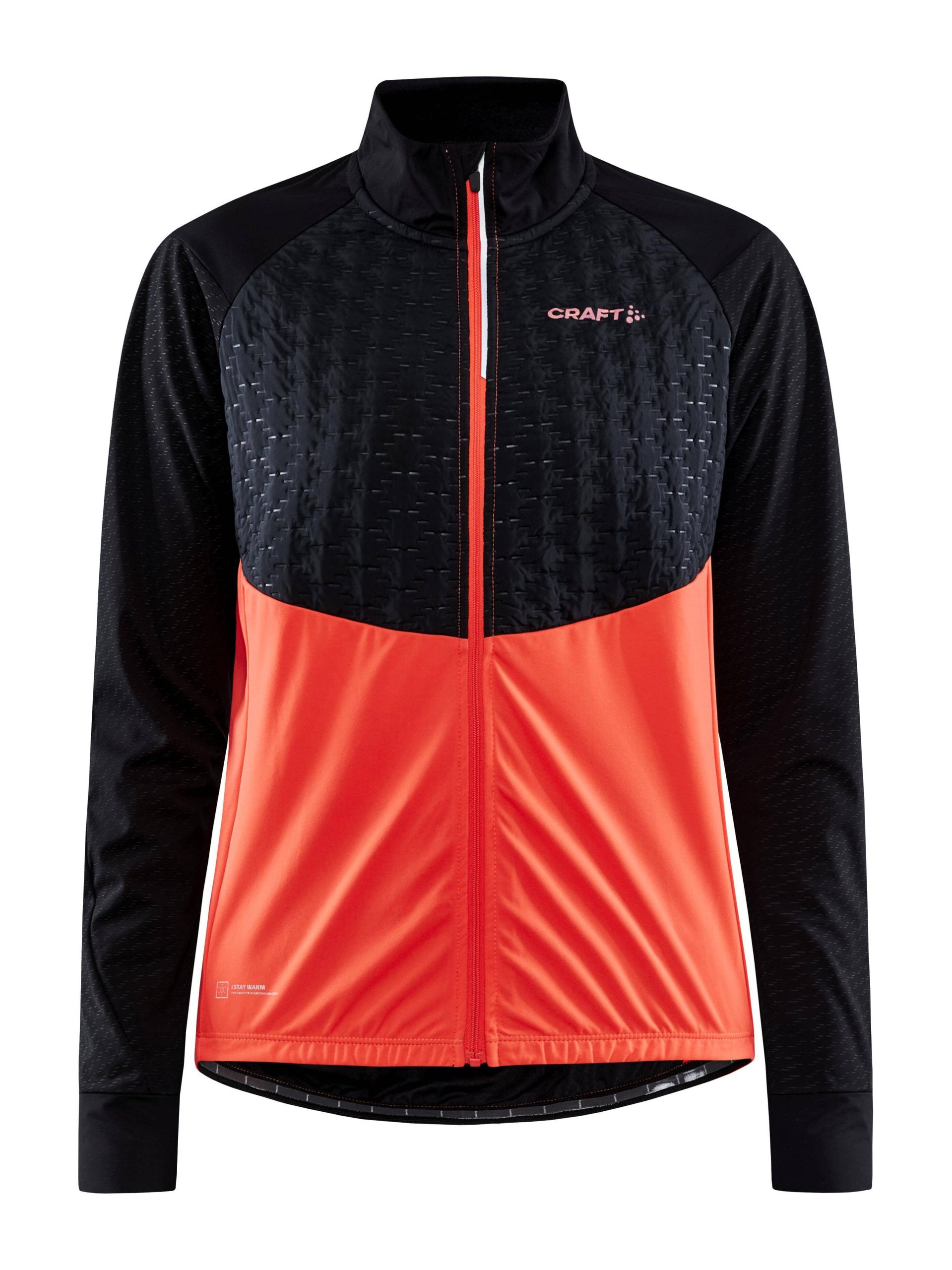 Women's ADV SubZ Lumen Cycling Jacket - BLACK/SHOCK - Image 7