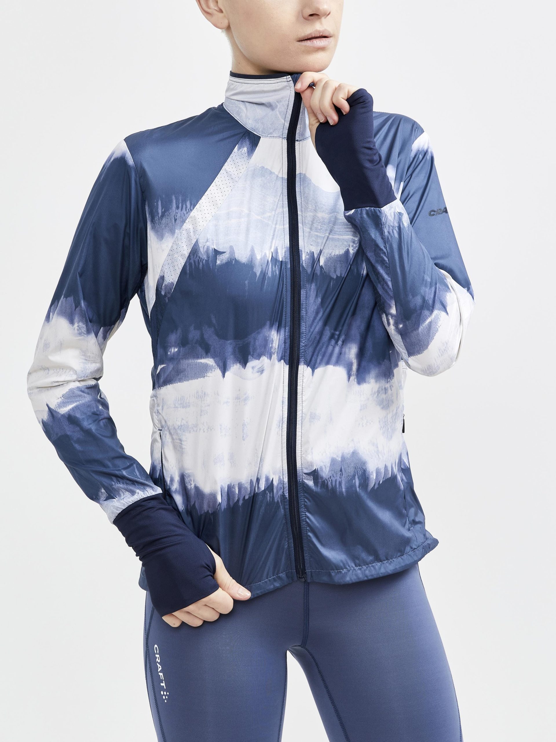 Women's ADV Essence Wind Jacket - MULTI/BLUES - Image 2