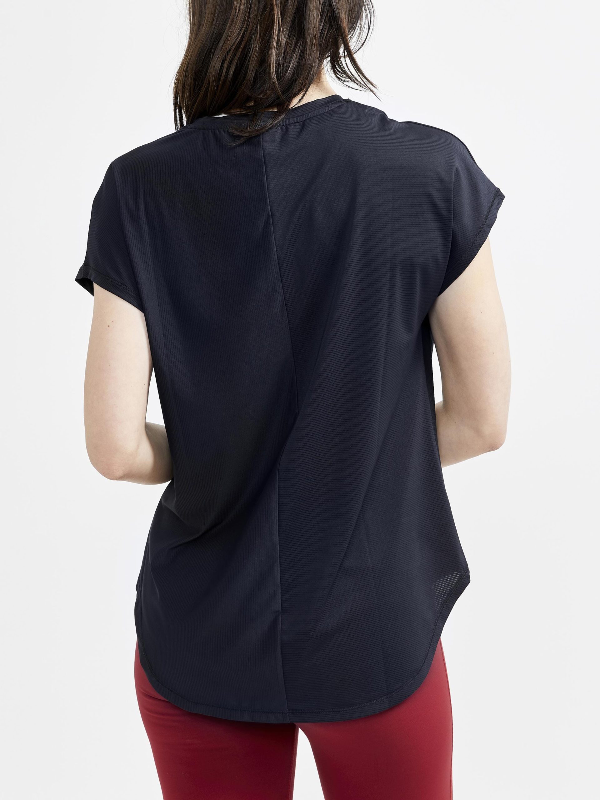 Women's Core Charge Rib Tee - Black - Image 2