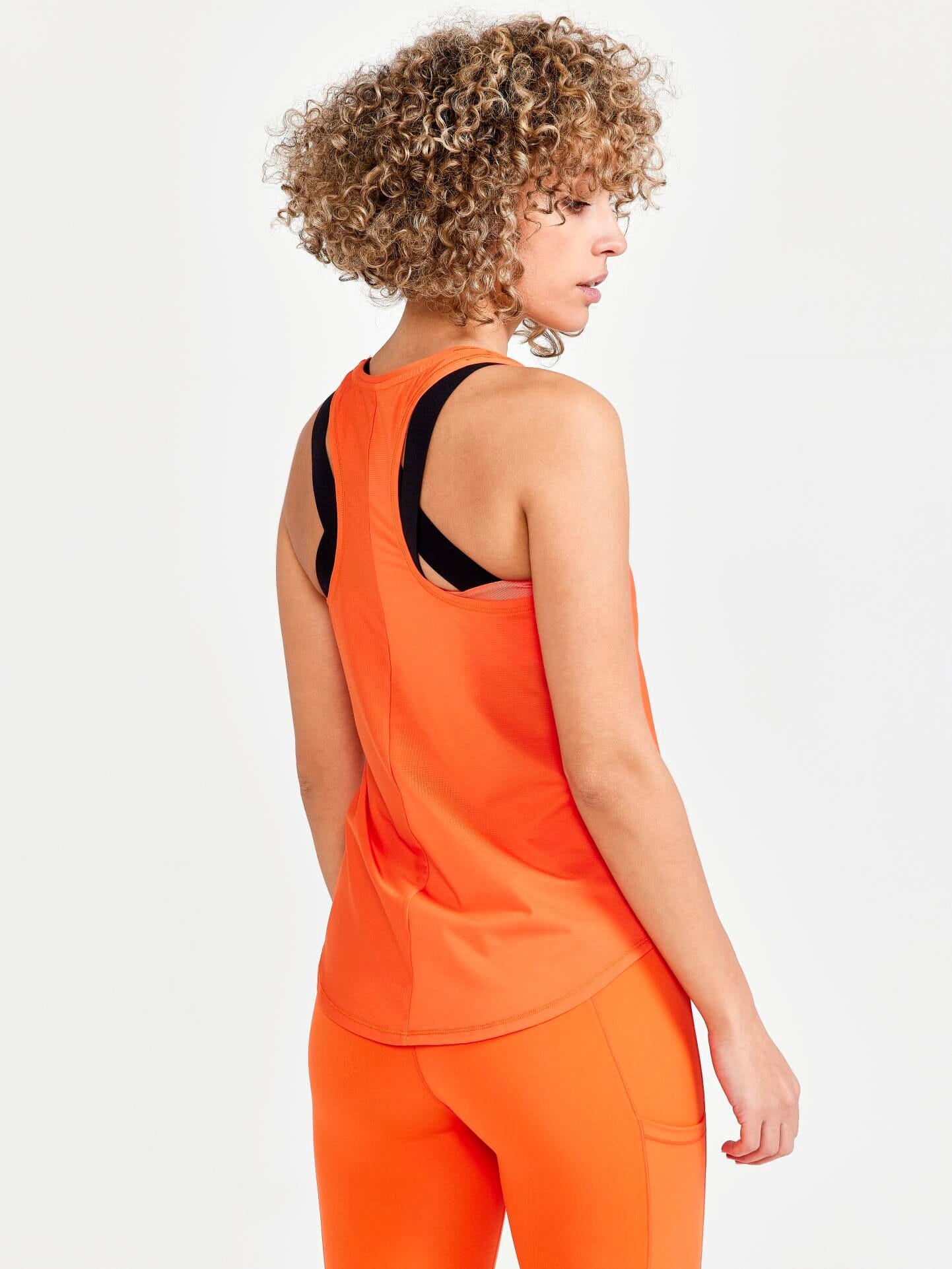 Women's Core Charge Rib Singlet - GLOW - Image 28