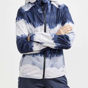 Women's Pro Hydro Running Jacket 2 - MULTI/BLUES