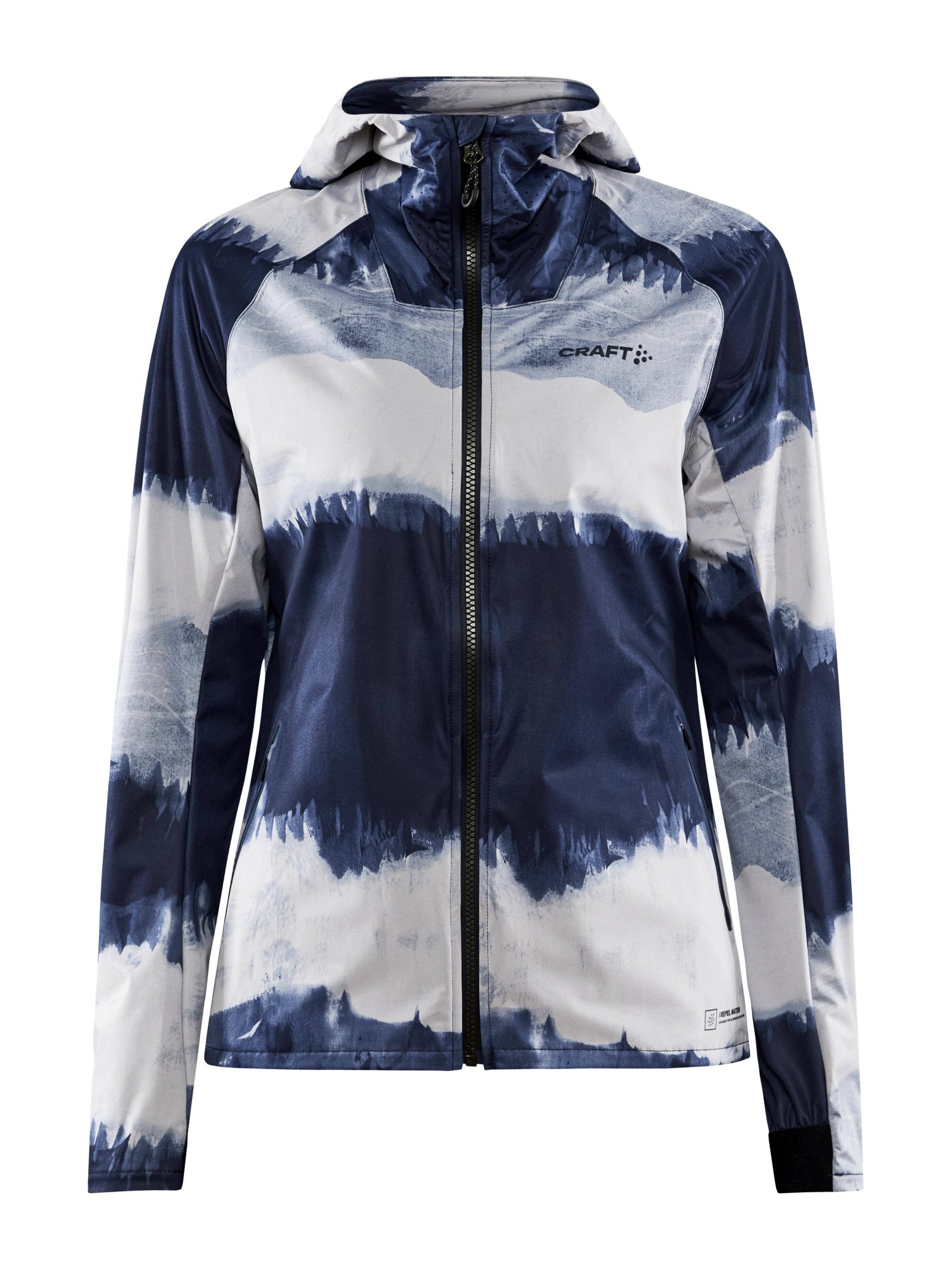 Women's Pro Hydro Running Jacket 2 - MULTI/BLUES - Image 3