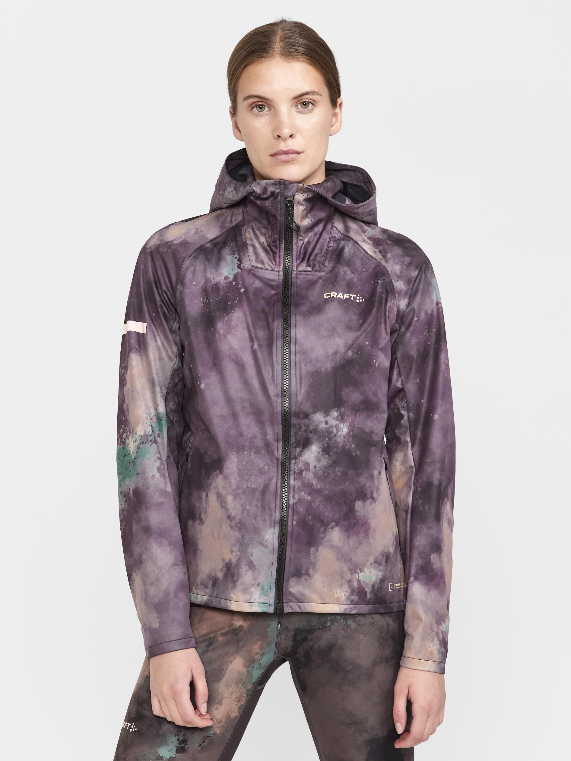 Women's Pro Hydro Running Jacket 2 - Black - Image 9