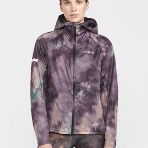 Women's Pro Hydro Running Jacket 2 - BARK-MULTI