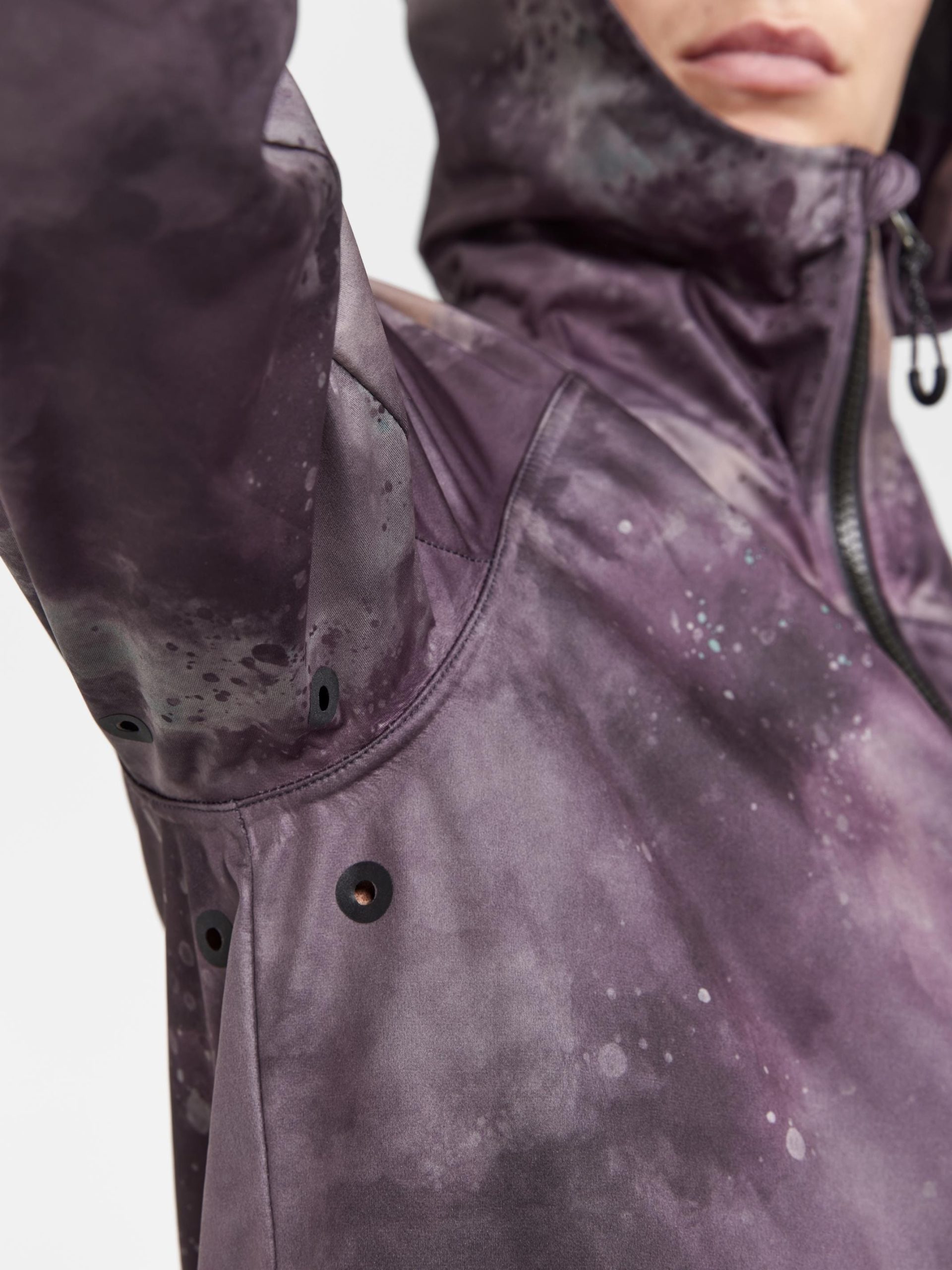 Women's Pro Hydro Running Jacket 2 - BLUES - Image 13