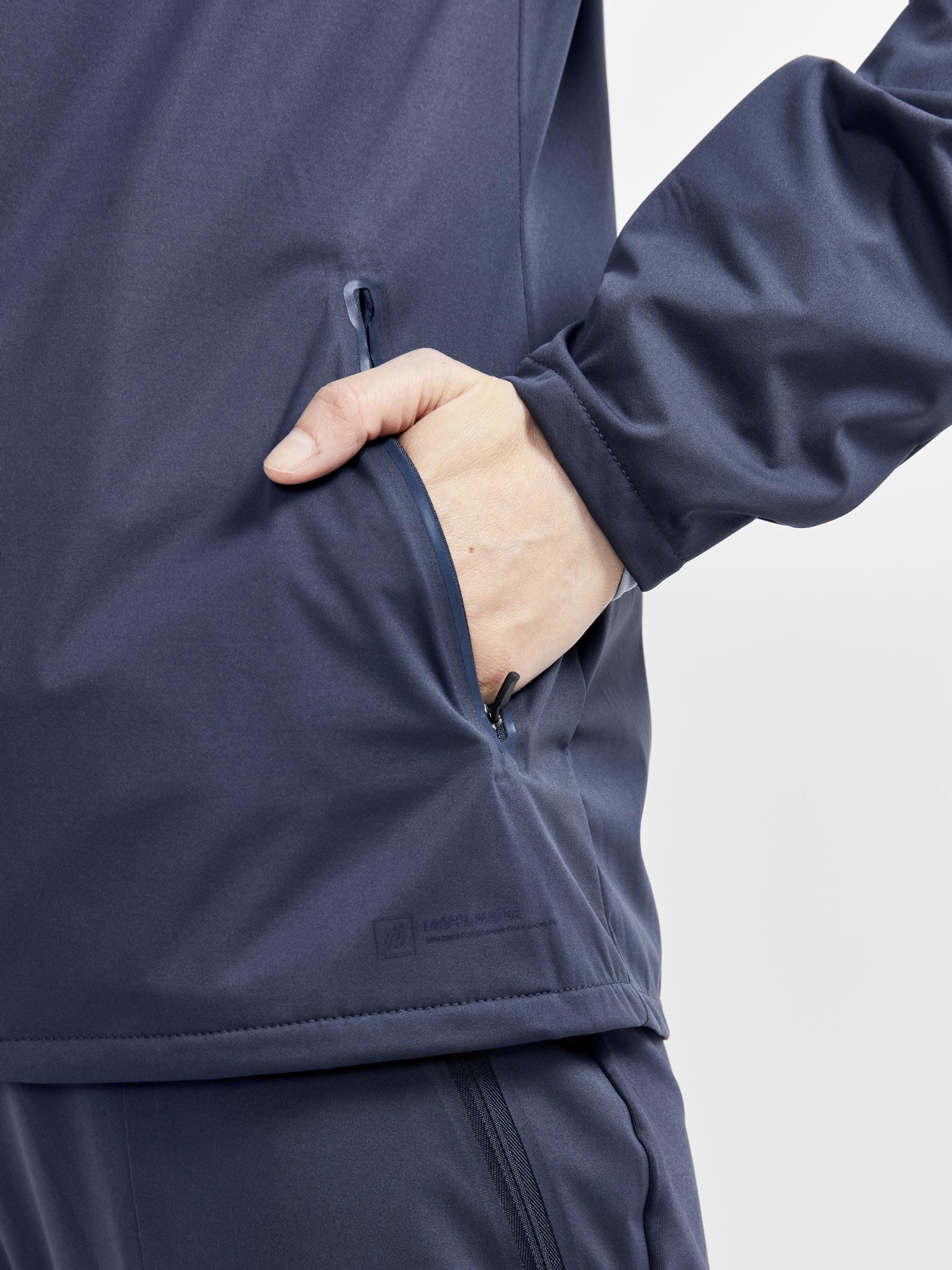 Women's Pro Hydro Running Jacket 2 - BLUES - Image 4