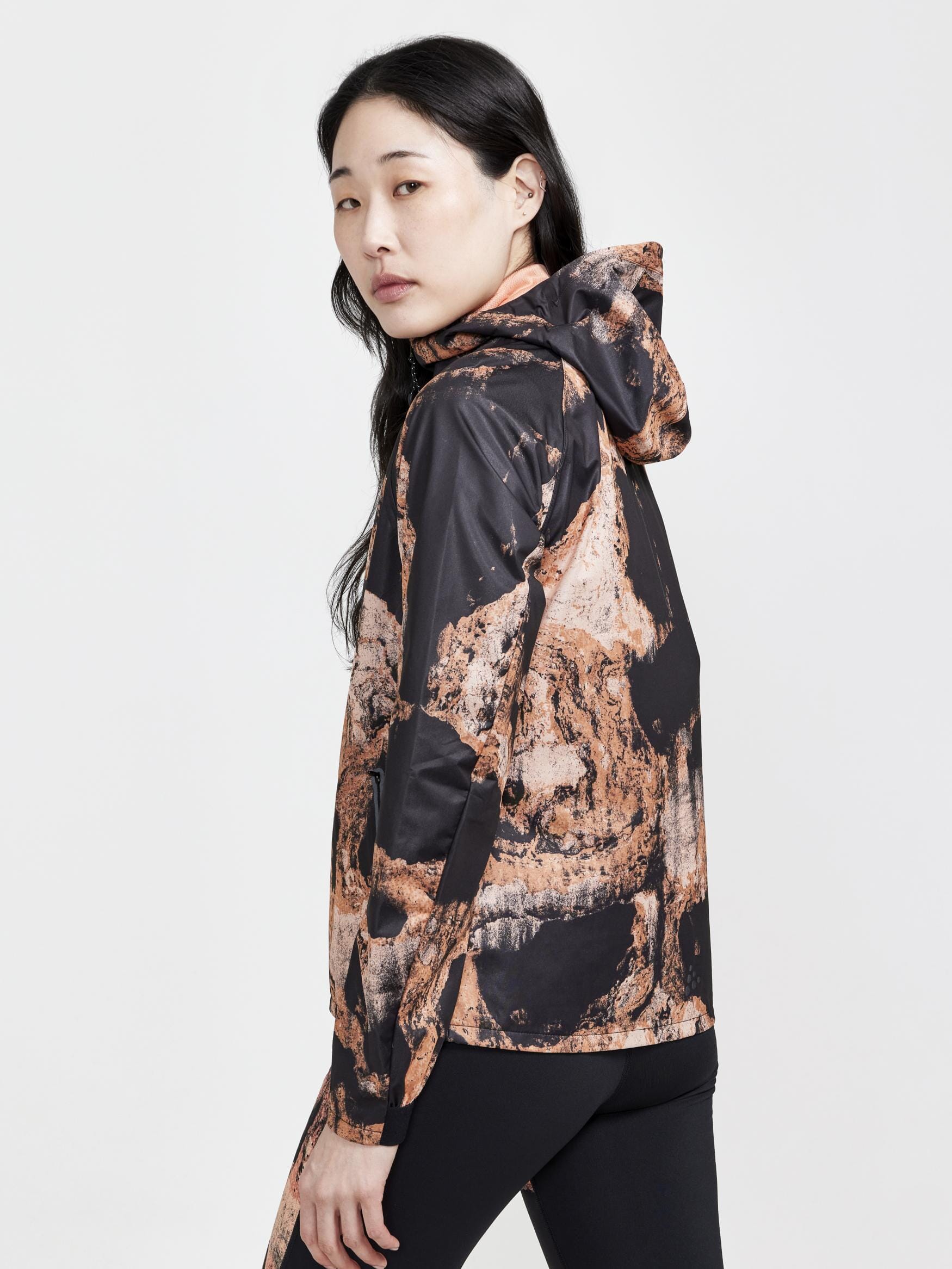 Women's Pro Hydro Running Jacket 2 - GLOW-MULTI - Image 3