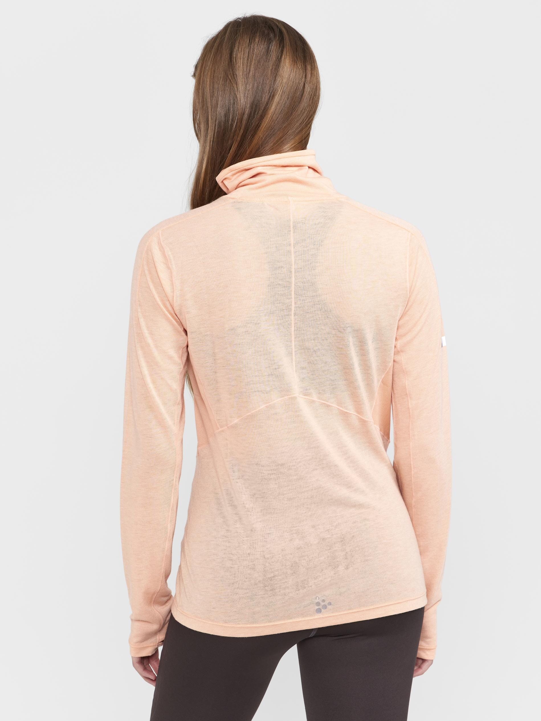 Women's ADV SubZ Wool Running Tee 2 - WHISPER - Image 9