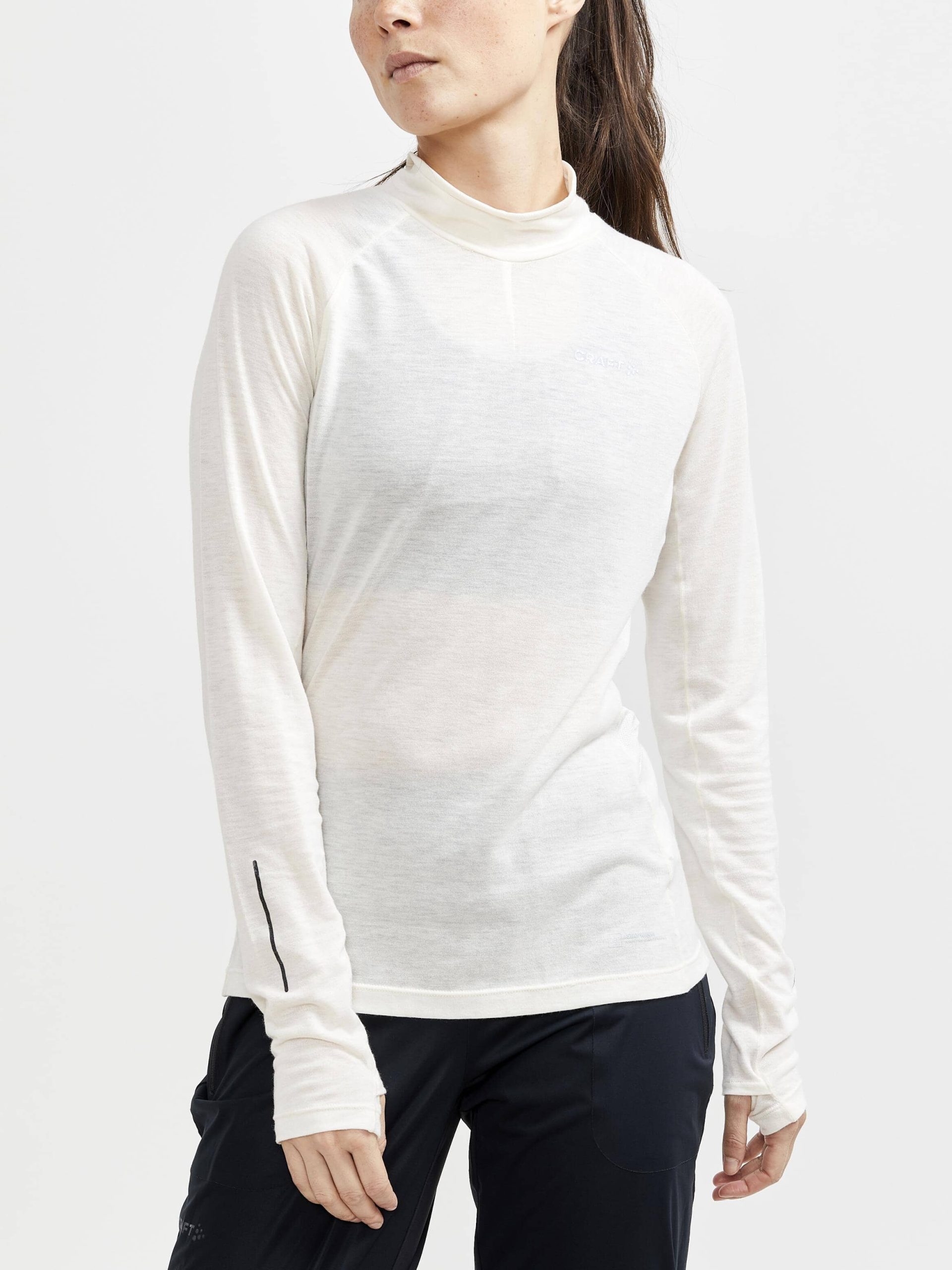 Women's ADV SubZ Wool Running Tee 2 - WHISPER